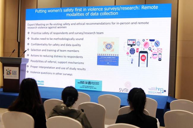 Slide by Raphaëlle Rafin, UN Women