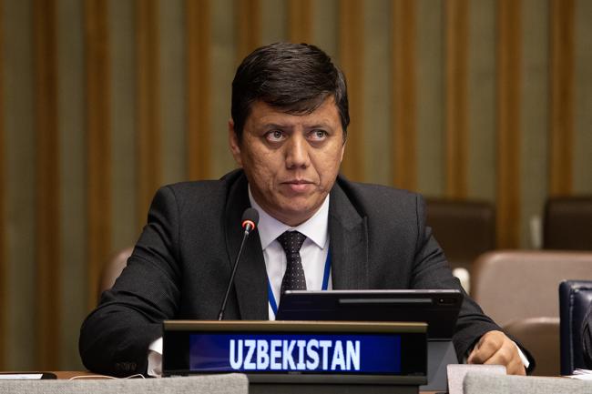 Abduvokhid Zakhadullaev, Uzbekistan - UNFF18 - 9May2023 - Photo