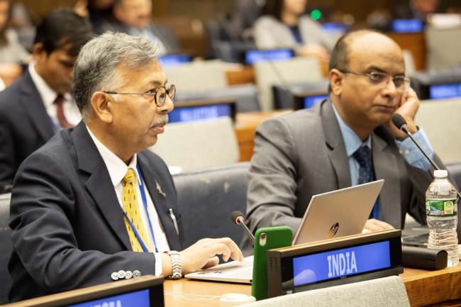 Bivash Ranjan, India - UNFF18 - 11May2023 - Photo
