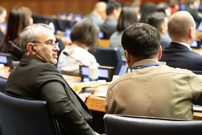 Delegate - UNFF18 - 11May2023 - Photo