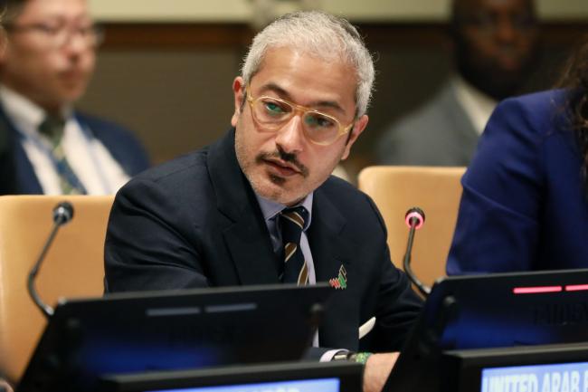 Mohamed Abushahab, Ambassador and Deputy Permanent Representative of the United Arab Emirates to the UN UNDRR - UNDRR Midterm Review- 17May2023 - Photo