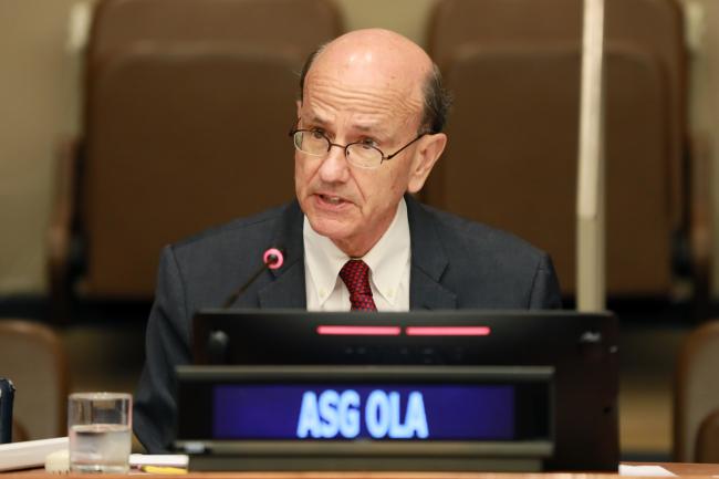 Stephen Mathias, UN Assistant Secretary-General for Legal Affairs