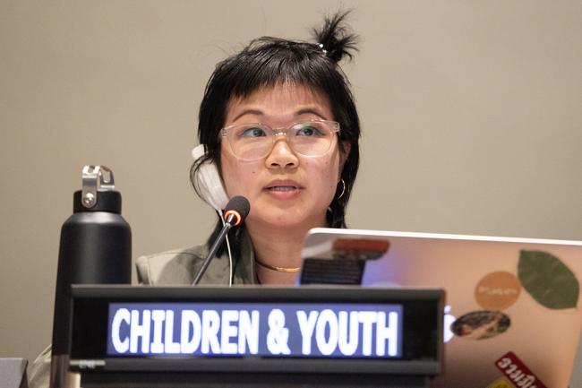 Huiying Ng, International Forestry Students Associations - UNFF18 - 9May2023. - Photo