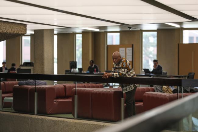 Delegates around the venue