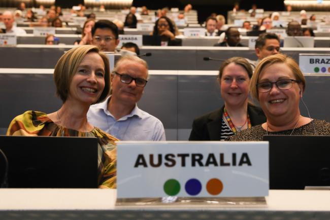 Delegates from Australia