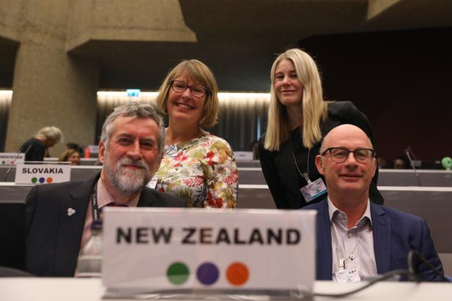 Delegates from New Zealand