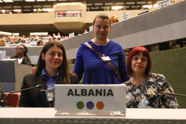 Delegates from Albania