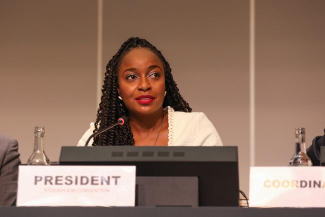 Keima Gardiner, Stockholm Convention President