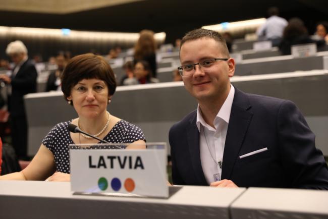 Delegates from Latvia