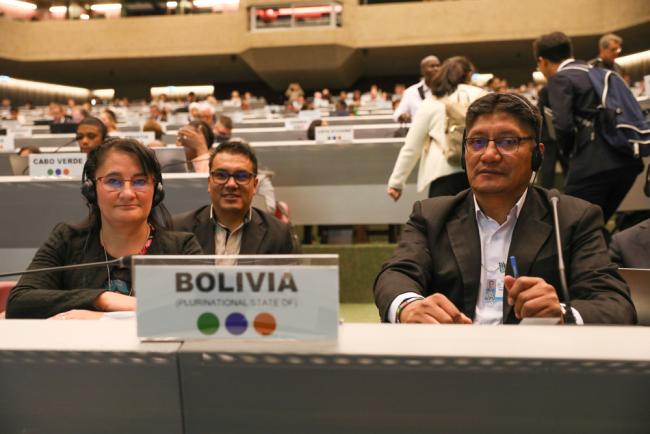 Delegates from Bolivia