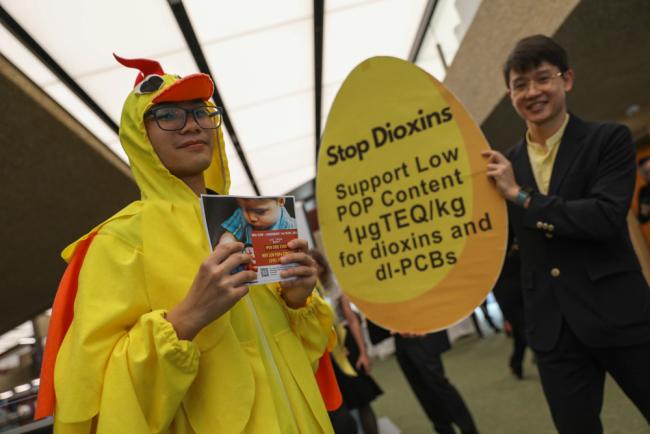 Members of civil society highlight the need to stop chemicals