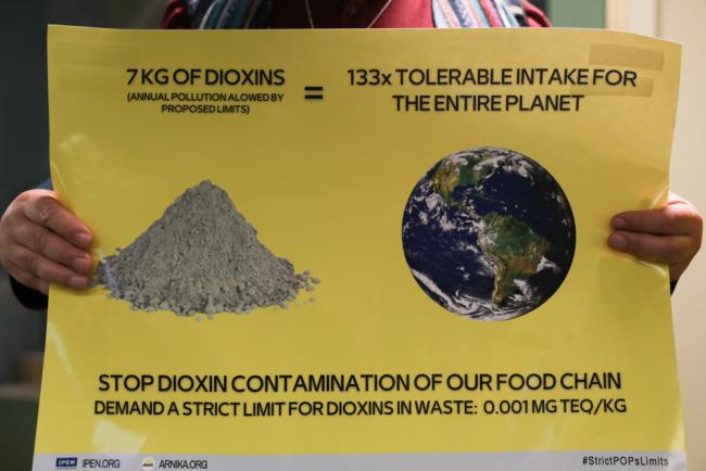 Stop dioxin contamination