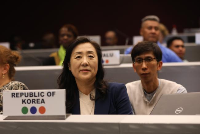 The delegation from the Republic of Korea