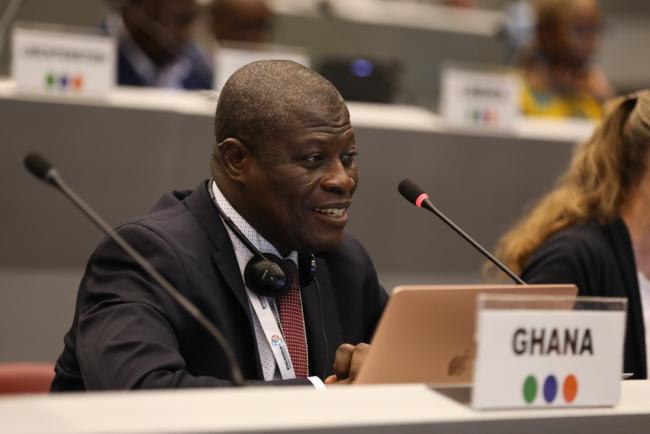 Sam Adu-Kumi, Co-Chair, Contact Group on SC Compliance