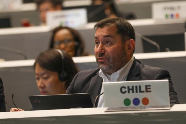 Osvaldo Álvarez-Pérez, Chile