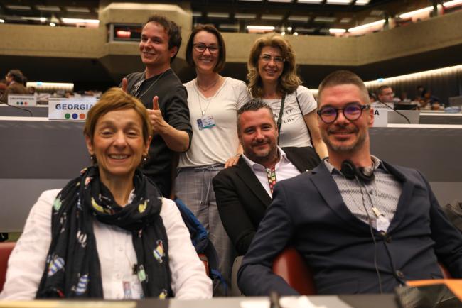 Delegates from Croatia, Montenegro and Serbia