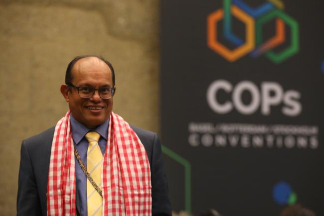 Rolph Payet, Executive Secretary, BRS Conventions