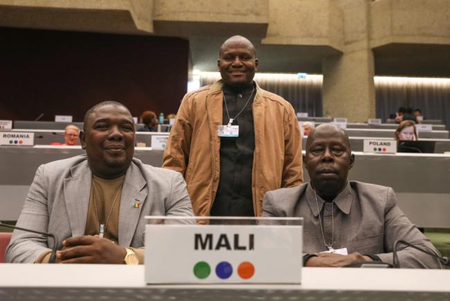 Delegates from Mali