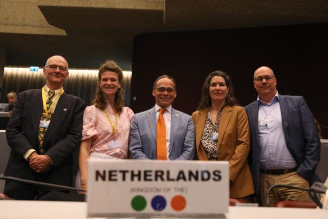 Delegates from the Netherlands