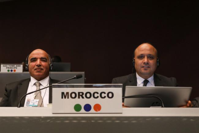 Delegates from Morocco