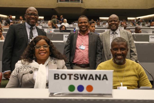 Delegates from Botswana