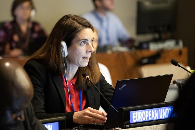Nora Ricken, EU - UNFF18 - 9May2023 - Photo