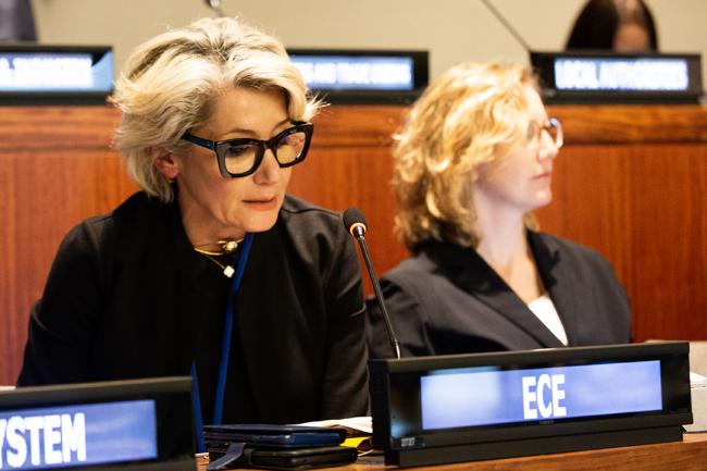 Paola Deda, UNECE - UNFF18 - 9May2023 - Photo