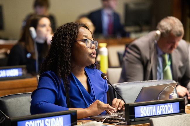 Pumeza Nodada, South Africa - UNFF18 - 8May2023