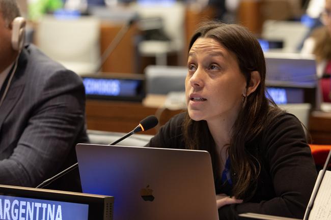 Soledad Sandller, Argentina - UNFF18 - 9May2023 - Photo