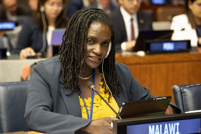 Stella Funsani, Malawi - UNFF18 - 10May2023 - Photo