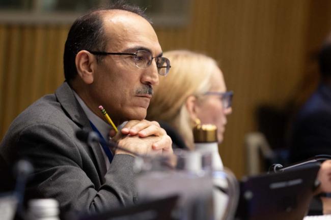 UNFF 18 Vice-Chair Javad Momeni (Iran) - UNFF18 - 10May2023 - Photo