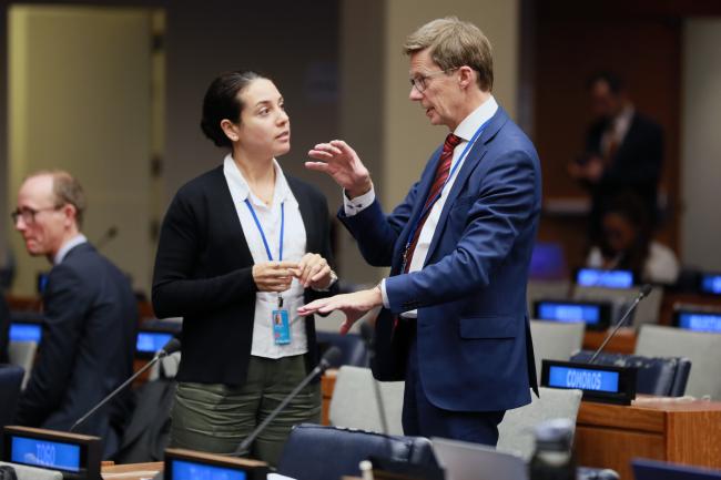 Celina Kilgallen, Canada, with Ove Hokstad, Norway