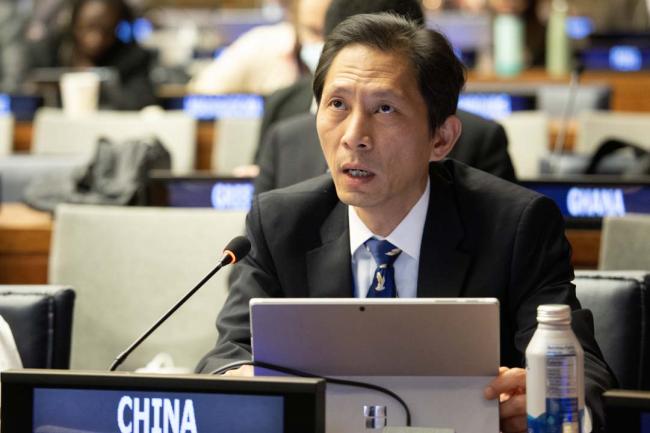 Yufu Guo, China- UNFF18 - 11May2023 - Photo