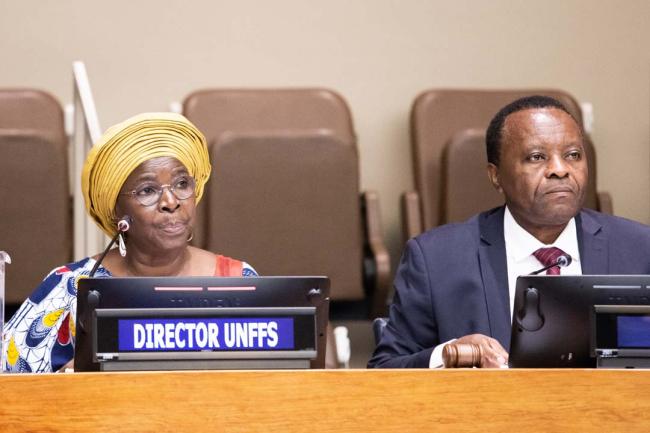 Dais - UNFF18 - 10May2023 - Photo