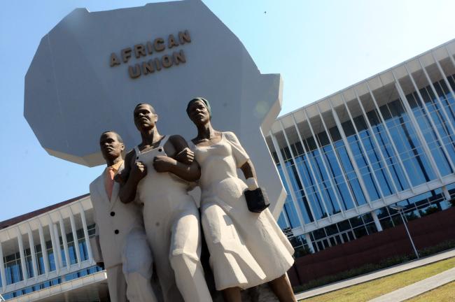 African Union statue