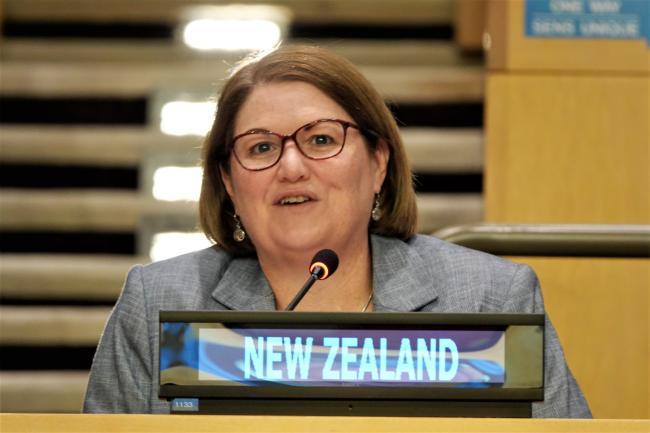 Ambassador Carolyn Schwalger, New Zealand