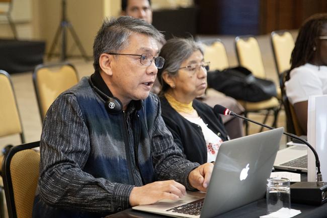 Giovanni Reyes, Indigenous Peoples' and Community Conserved Areas (ICCA) Consortium - GEF64 - 29 June 2023 - Photo