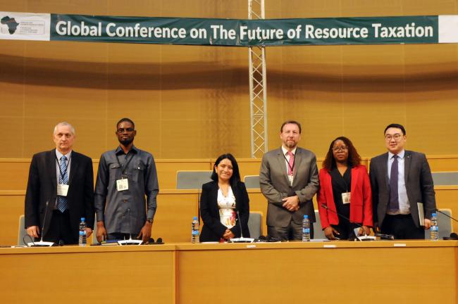 Group photo of panelists of the session on ‘Protecting the Mining Revenue Base: From Risk Assessment to Audit’