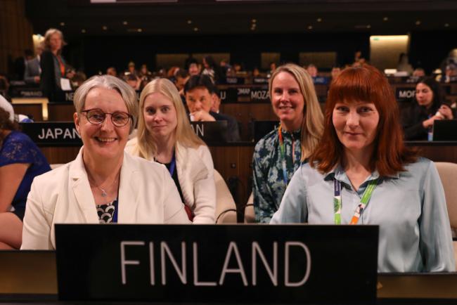 Delegates from Finland