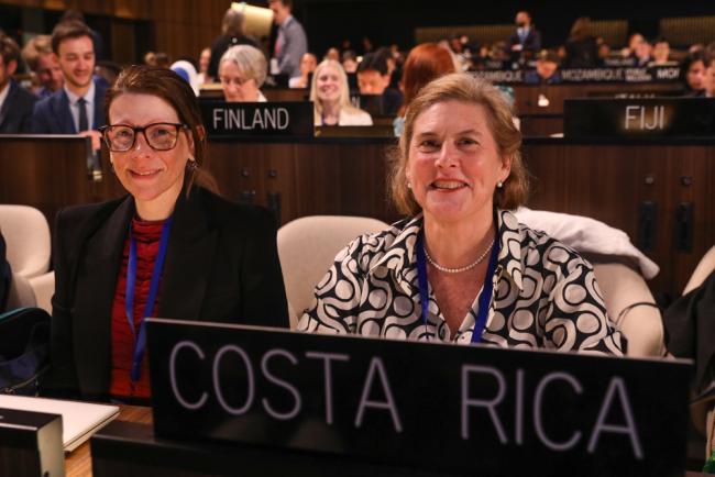 Delegates from Costa Rica