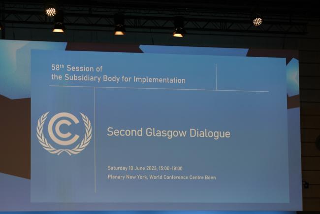 The second Glasgow Dialogue took place