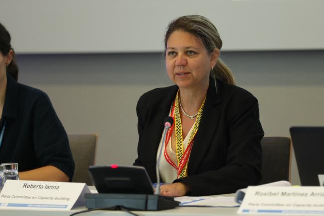 PCCB Co-Chair Roberta Ianna, Italy