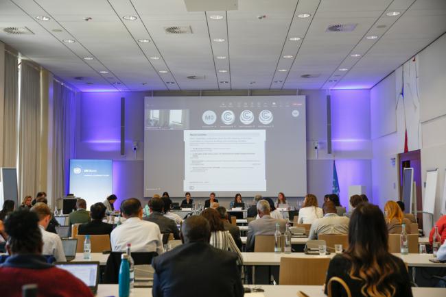 Delegates participate in the 7th Meeting of the Paris Committee on Capacity-building (PCCB)