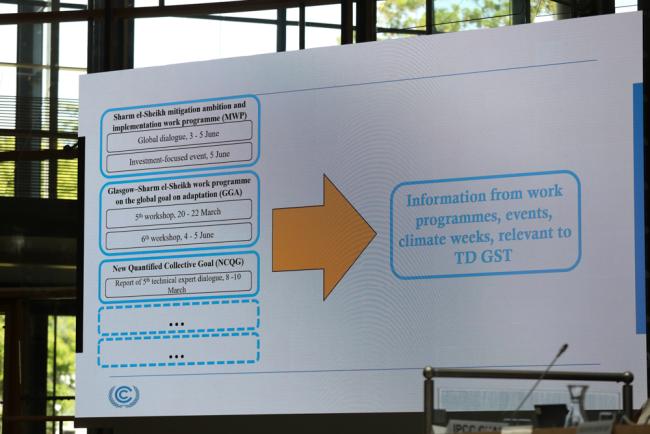 A slide highlights the process followed by the GST