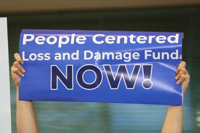 People centered loss and damage fund now
