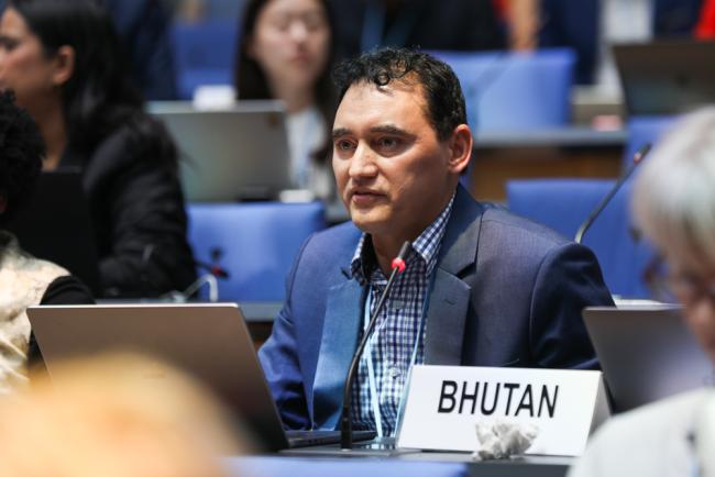 Raju Pandit Chhetri, Bhutan, on behalf of Least Developed Countries (LDCs)