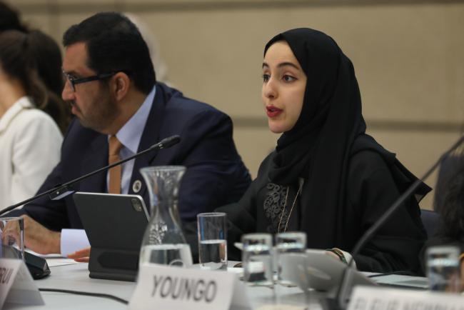 Shamma Al Mazrui, UAE Youth Climate Champion