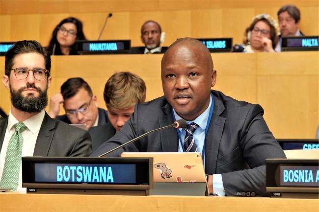 Ishmael Dabutha, Deputy Permanent Representative, Botswana 