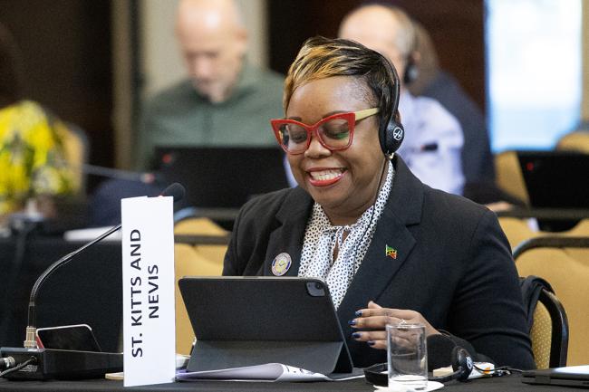 Lavern Queeley, Council Member, St. Kitts and Nevis - GEF64 - 28 June 2023 - Photo