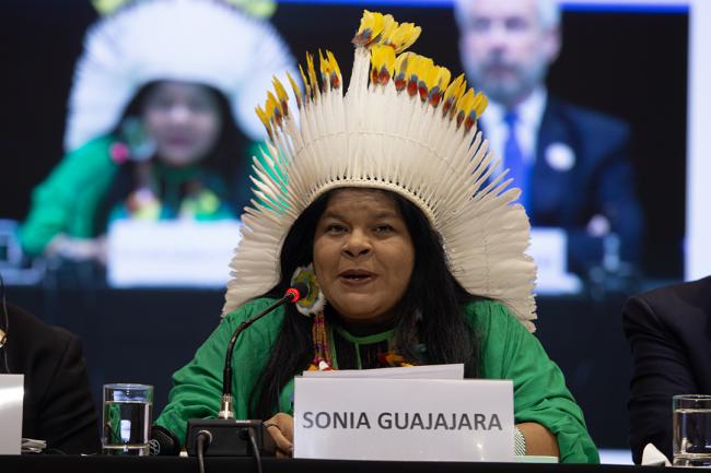 Sonia Guajajara, Minister of the Indigenous Peoples, Brazil - GEF64 - 26 June 2023